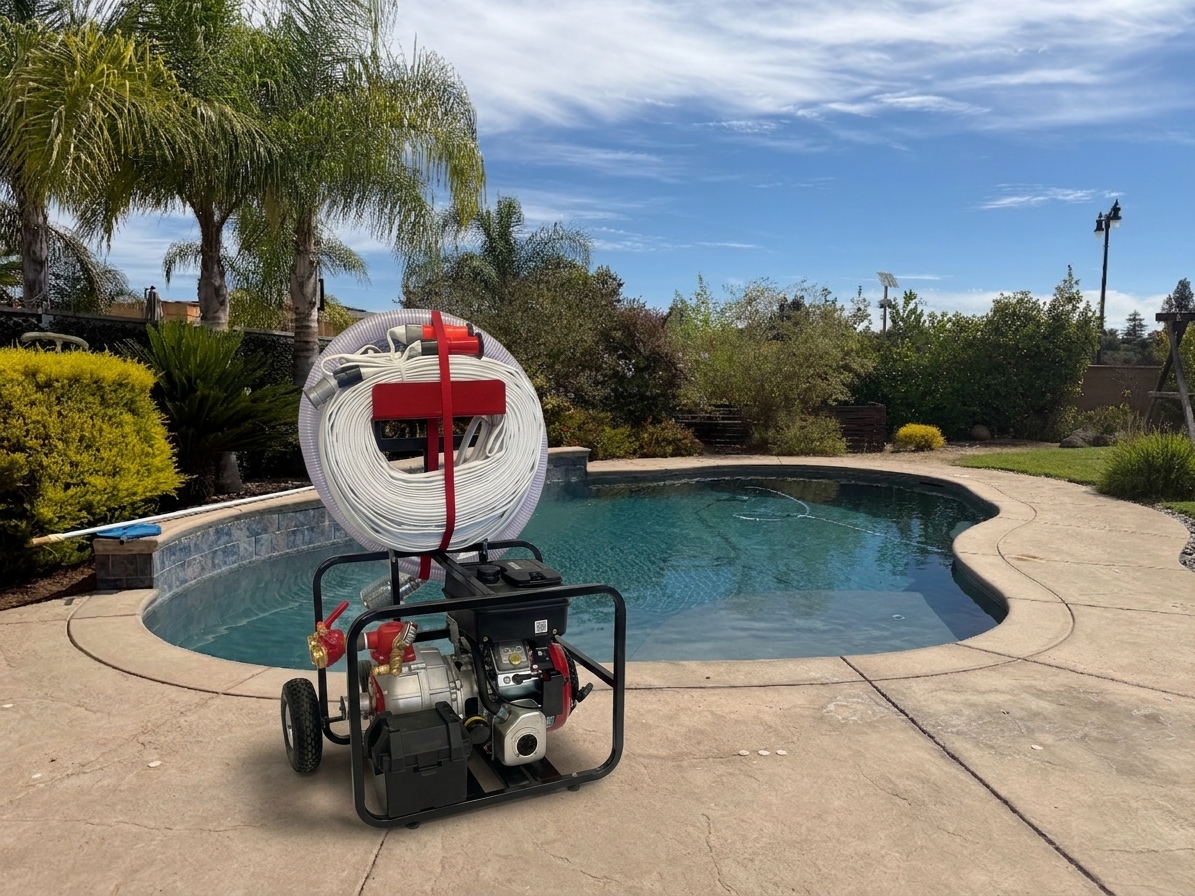 7.9 HP Honda GX240 MultiQuip Fire Pump Package