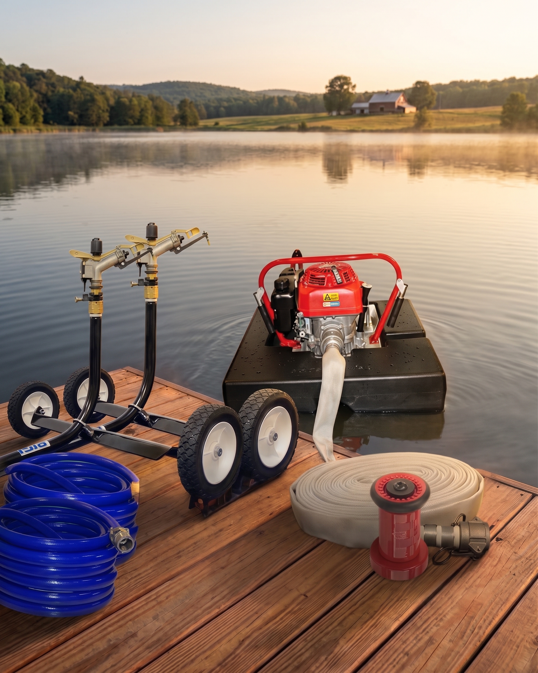 Perimeter Lakefront 13HP Wildfire Defense System