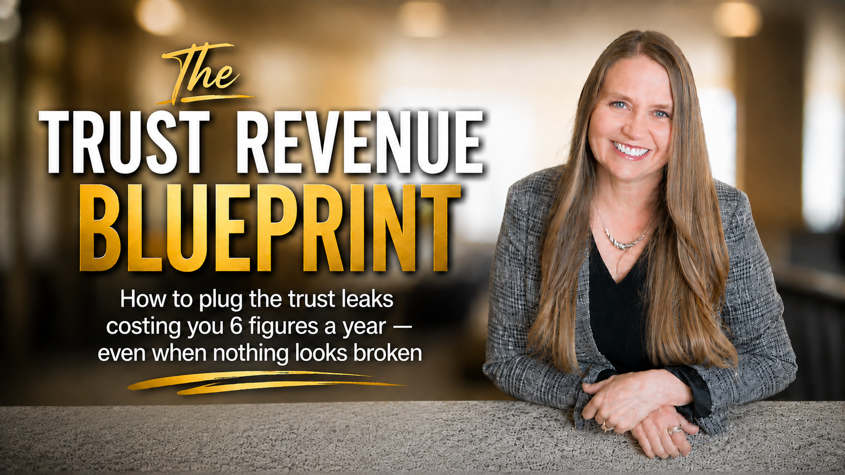 The Trust Revenue Blueprint free live masterclass with Roxie Jorgenson