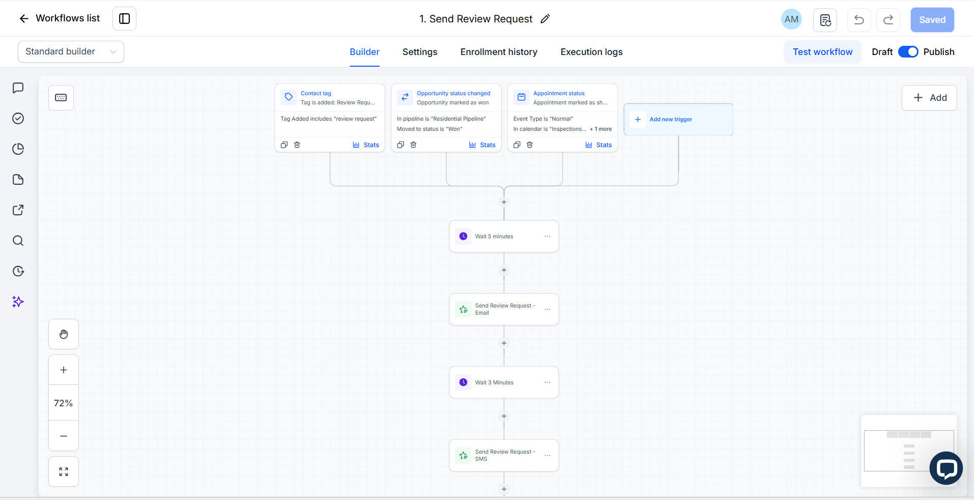 CRM Screenshot