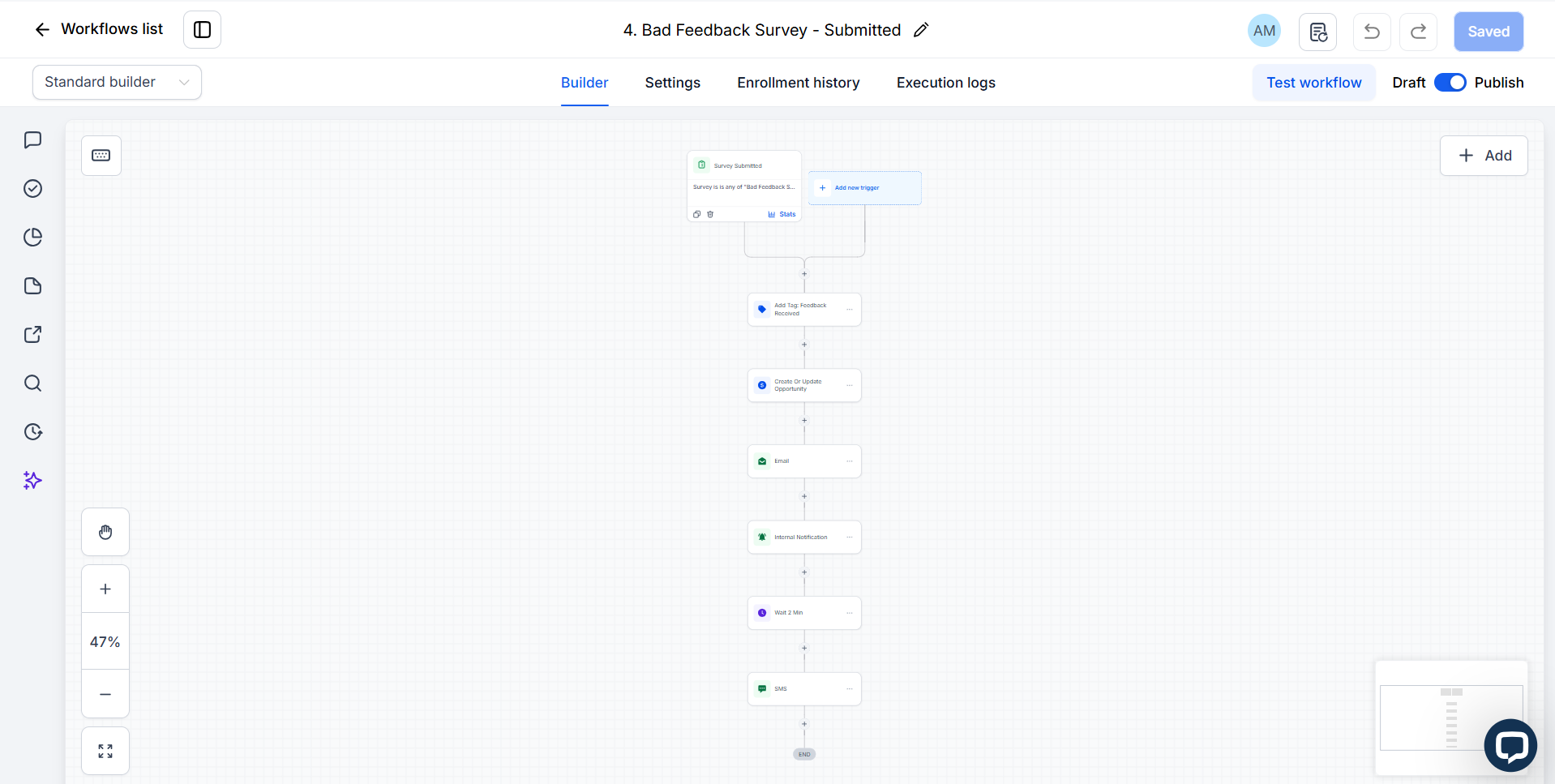 CRM Screenshot