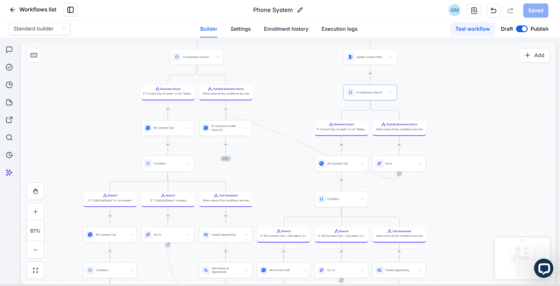 CRM Screenshot