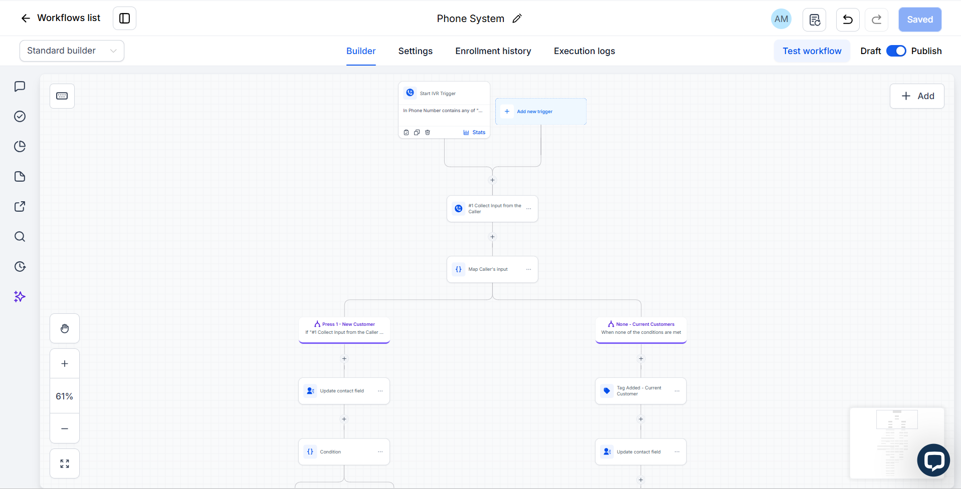 CRM Screenshot