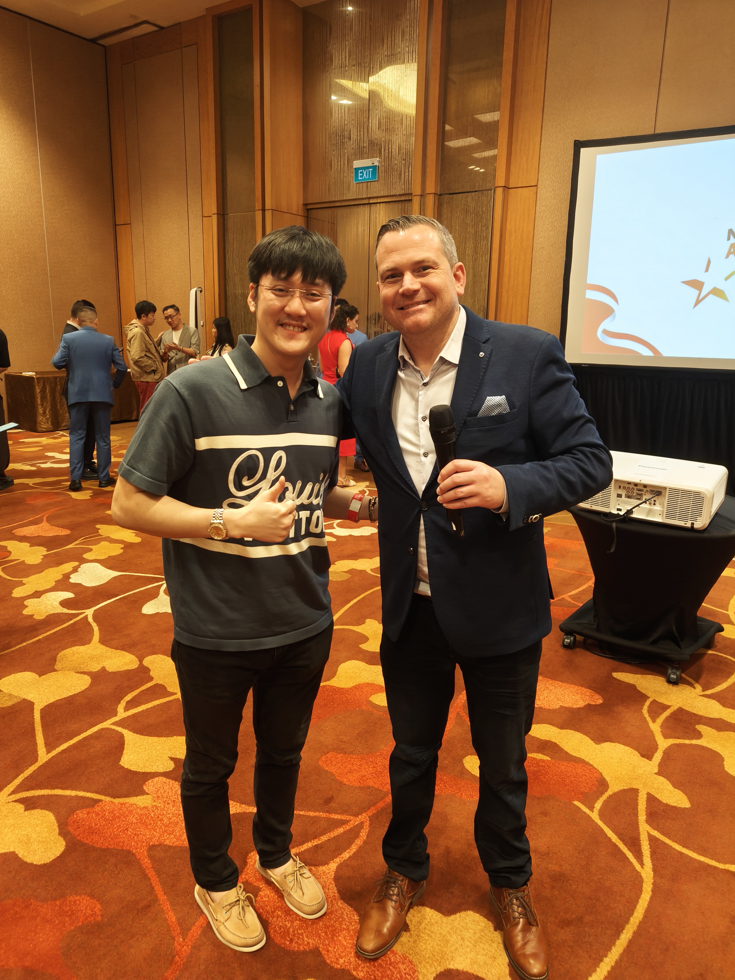 Troy Harris and Alaric Ong