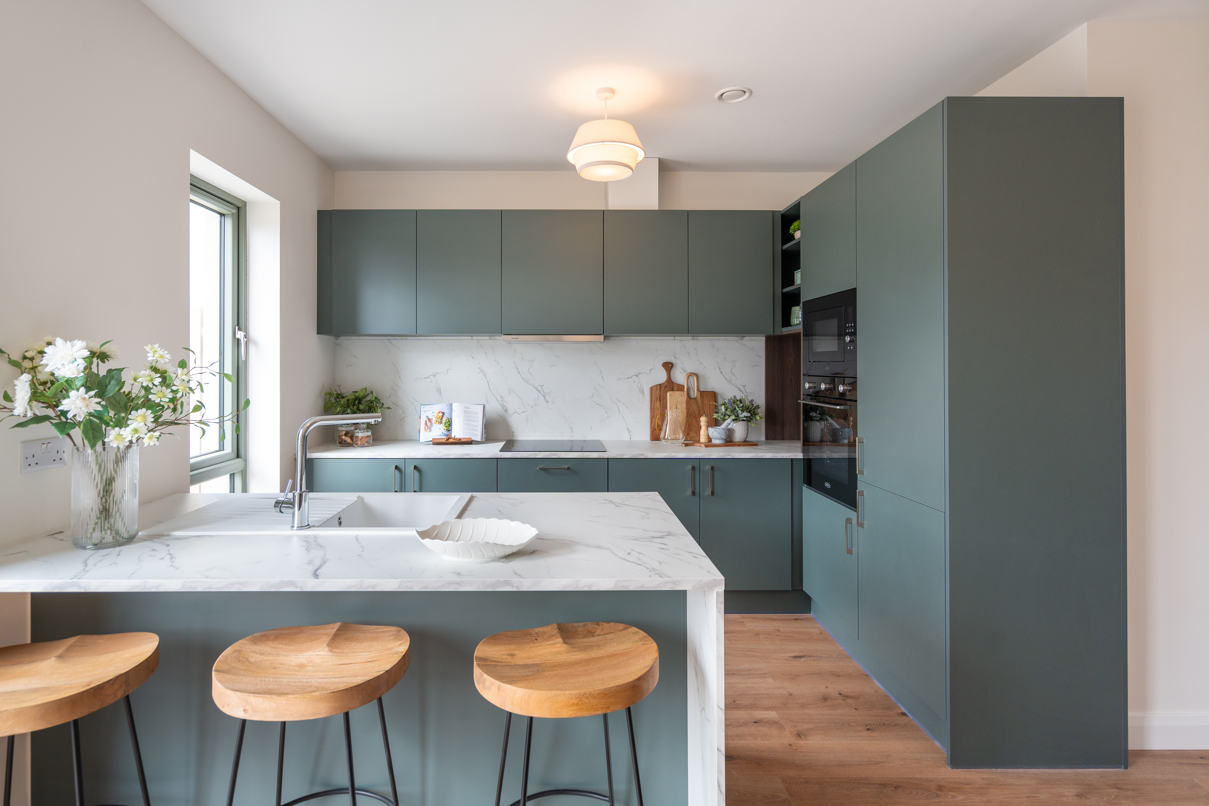 Copper lose, Summerfields Waterford - New Homes Modern Kitchen