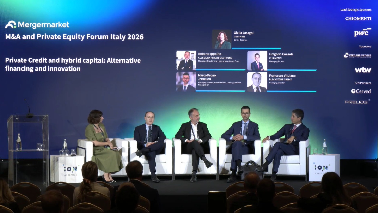 Private credit panel — Mergermarket M&A and PE Forum Italy 2026