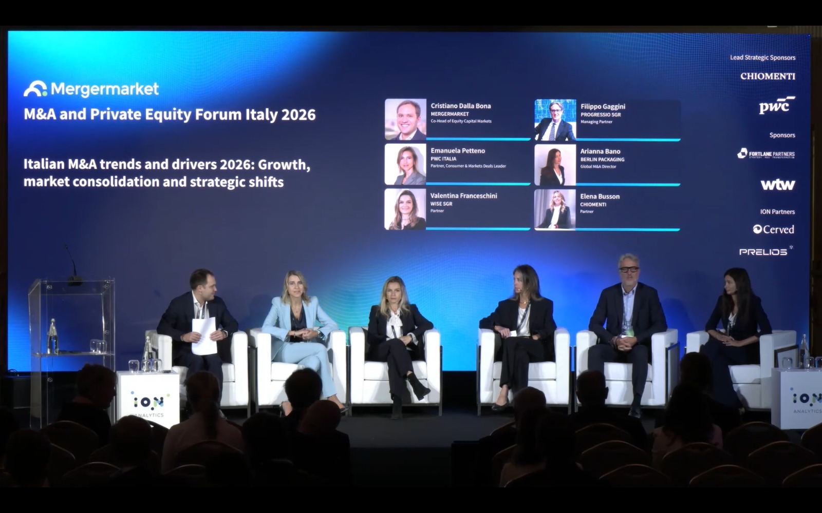 Italian M&A trends panel — Mergermarket M&A and PE Forum Italy 2026