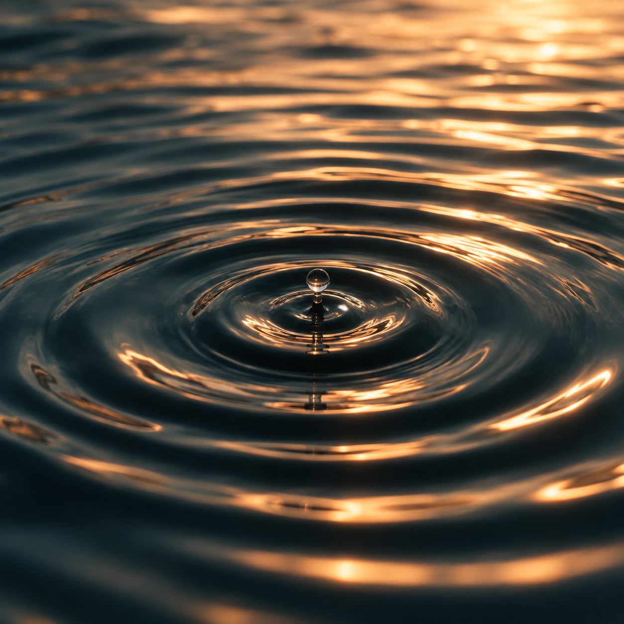 Water ripples