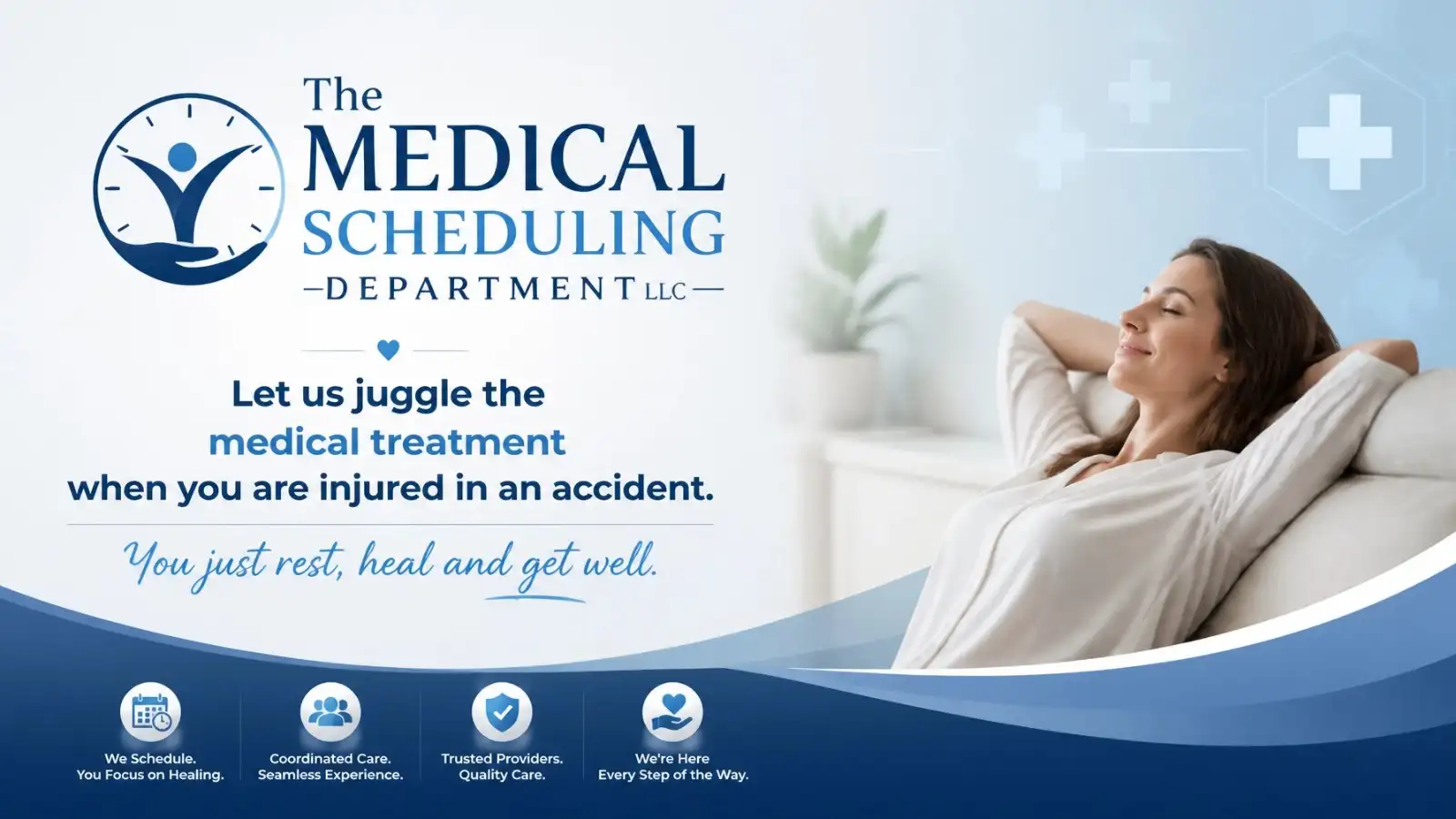 Doctor talking to patient in an office.
