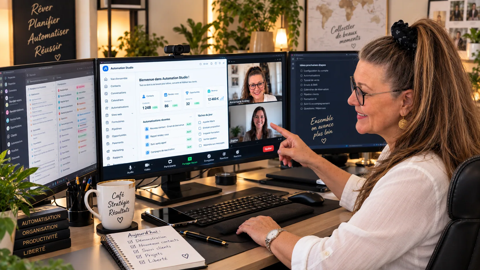 Annemarie Andrey accompagne personnellement les utilisateurs d’Automation Studio