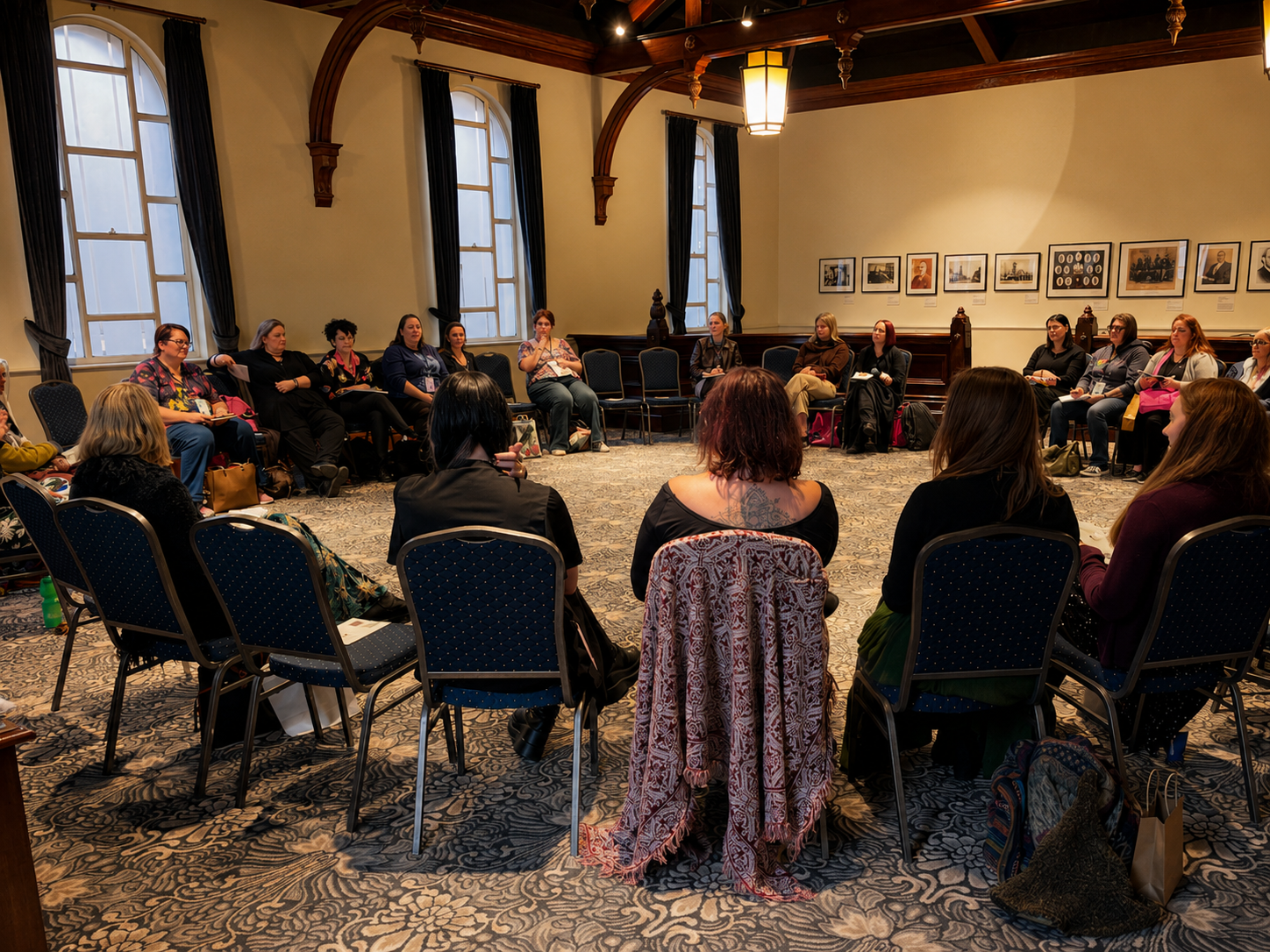 Lisa Hoffman teaching Shadow Working with Black Moon Lilith