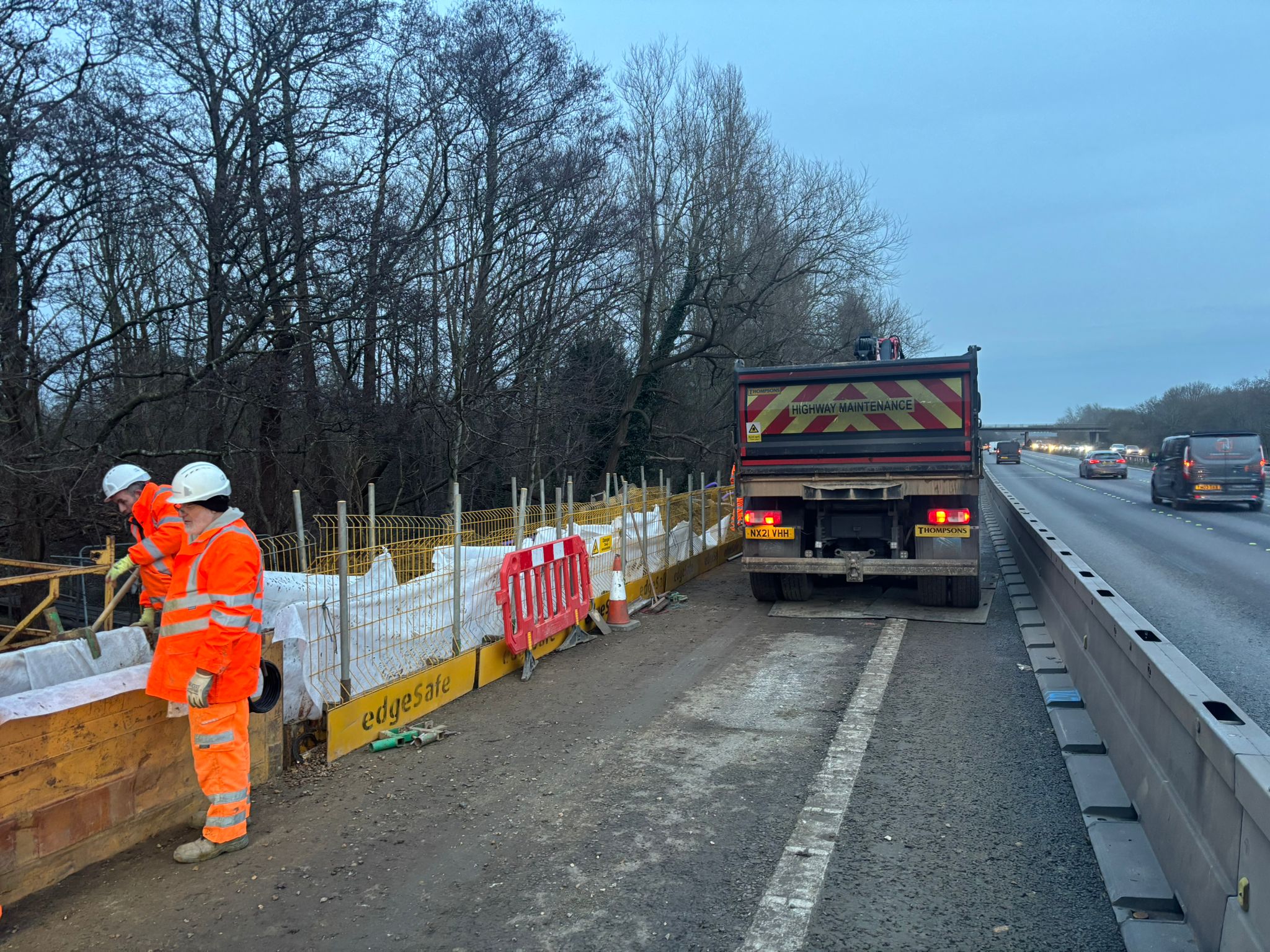 Highway infrastructure works delivery