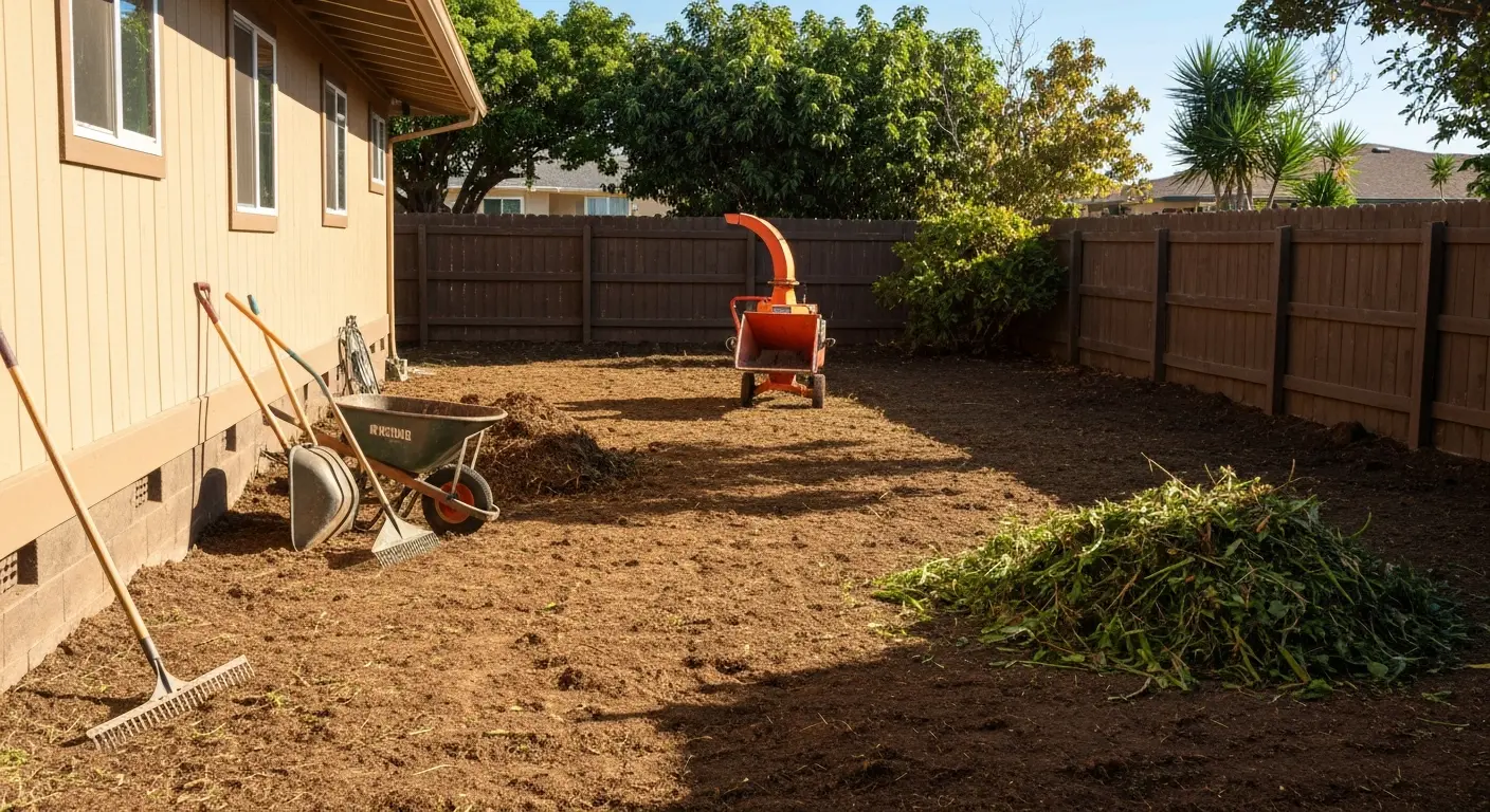 Green waste removal project