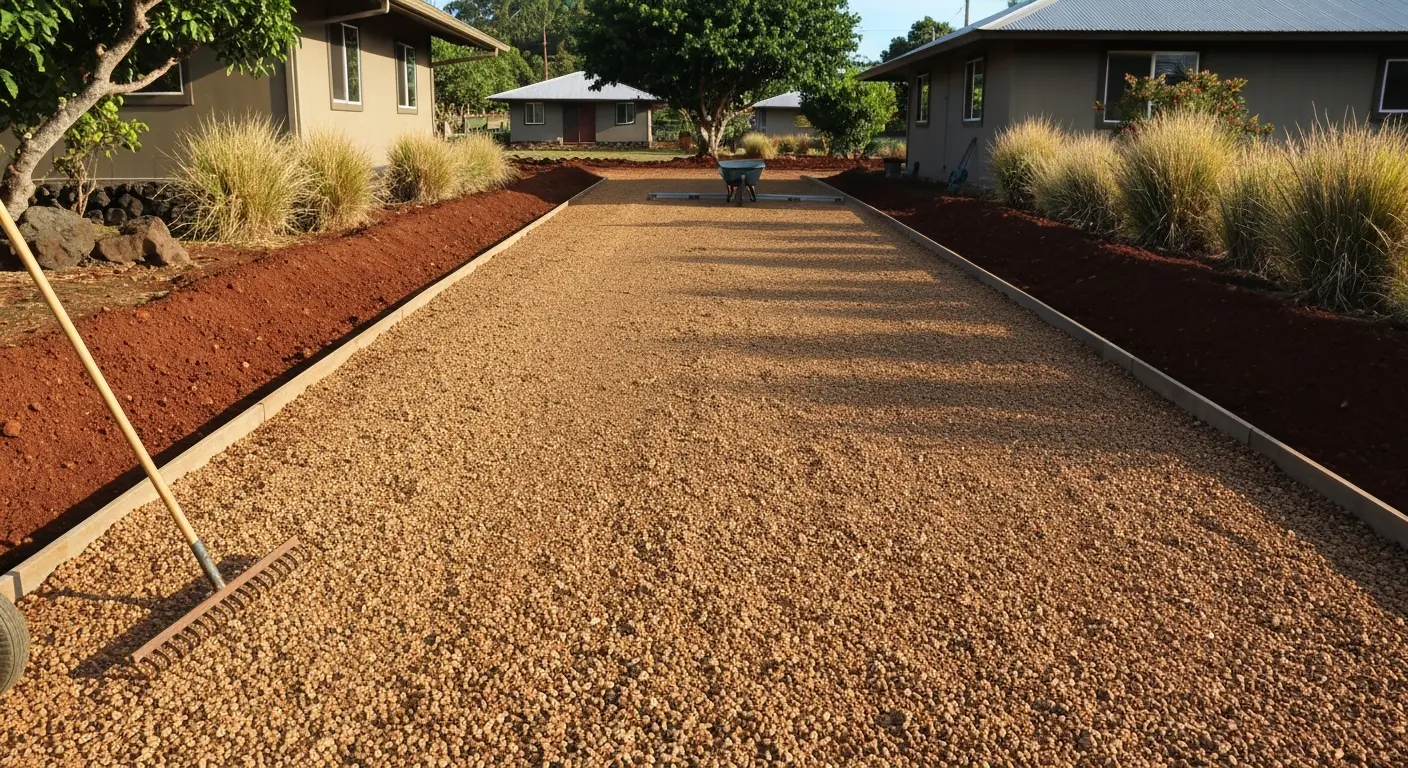 Gravel work