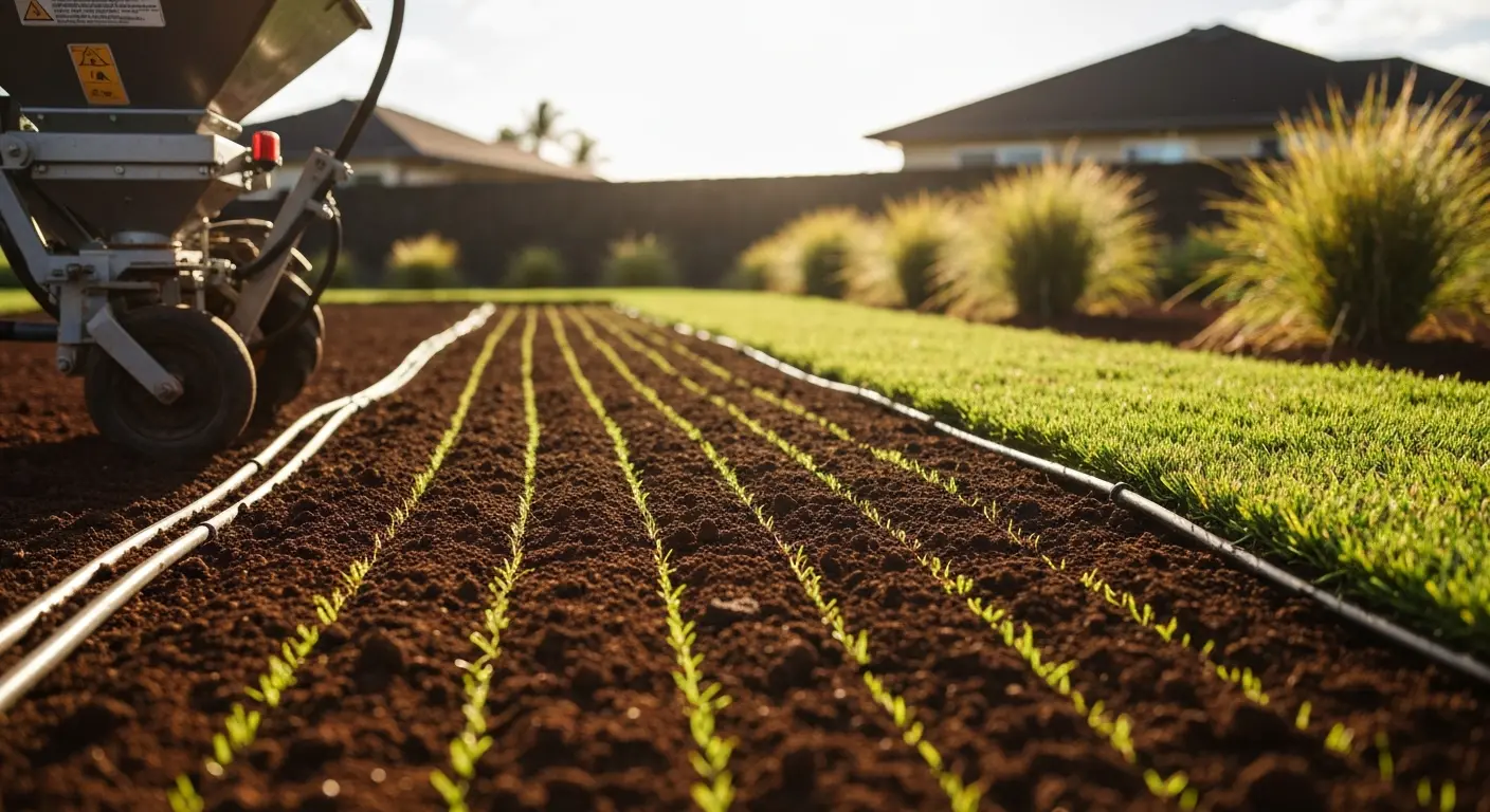 Grass seeding and establishment