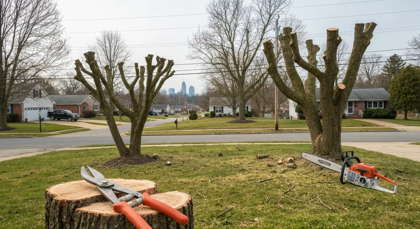Tree trimming service