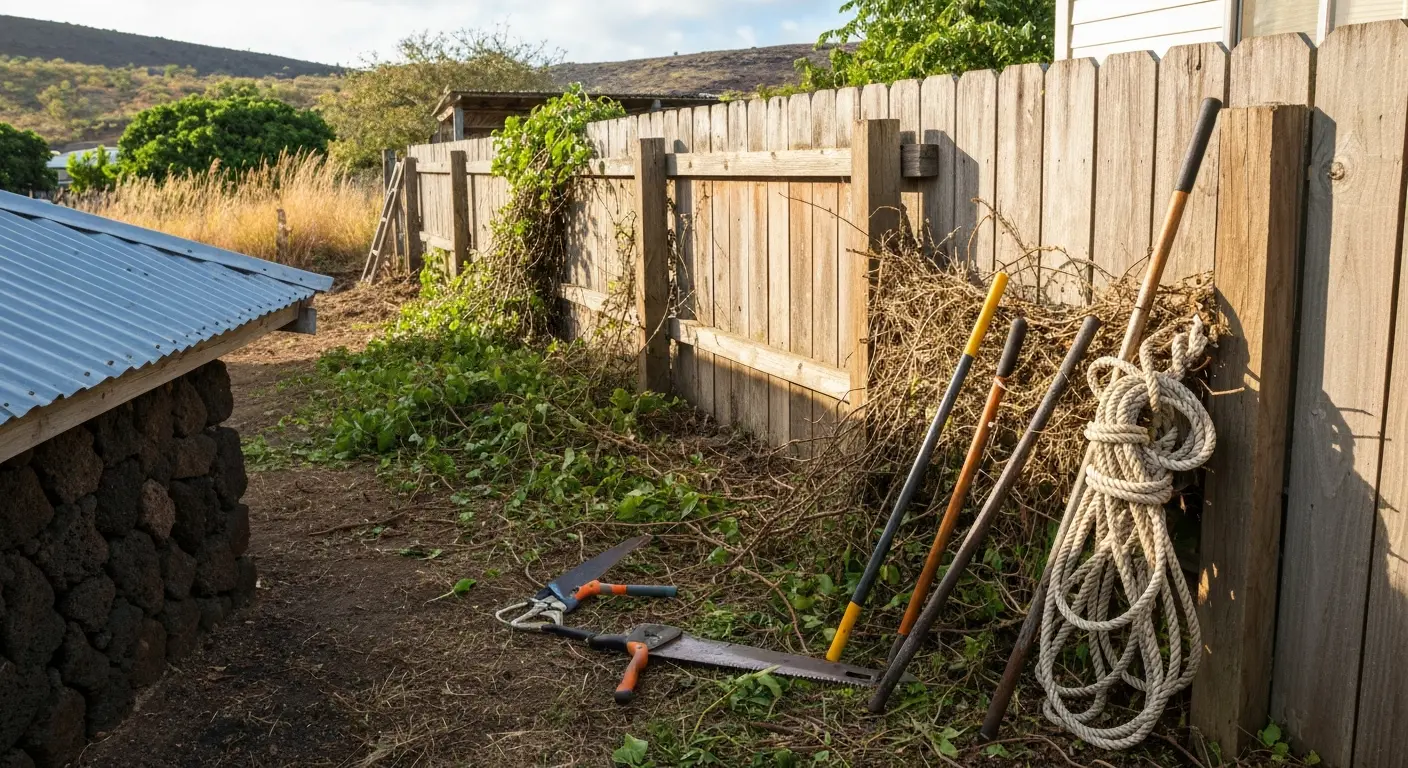 Invasive vine removal