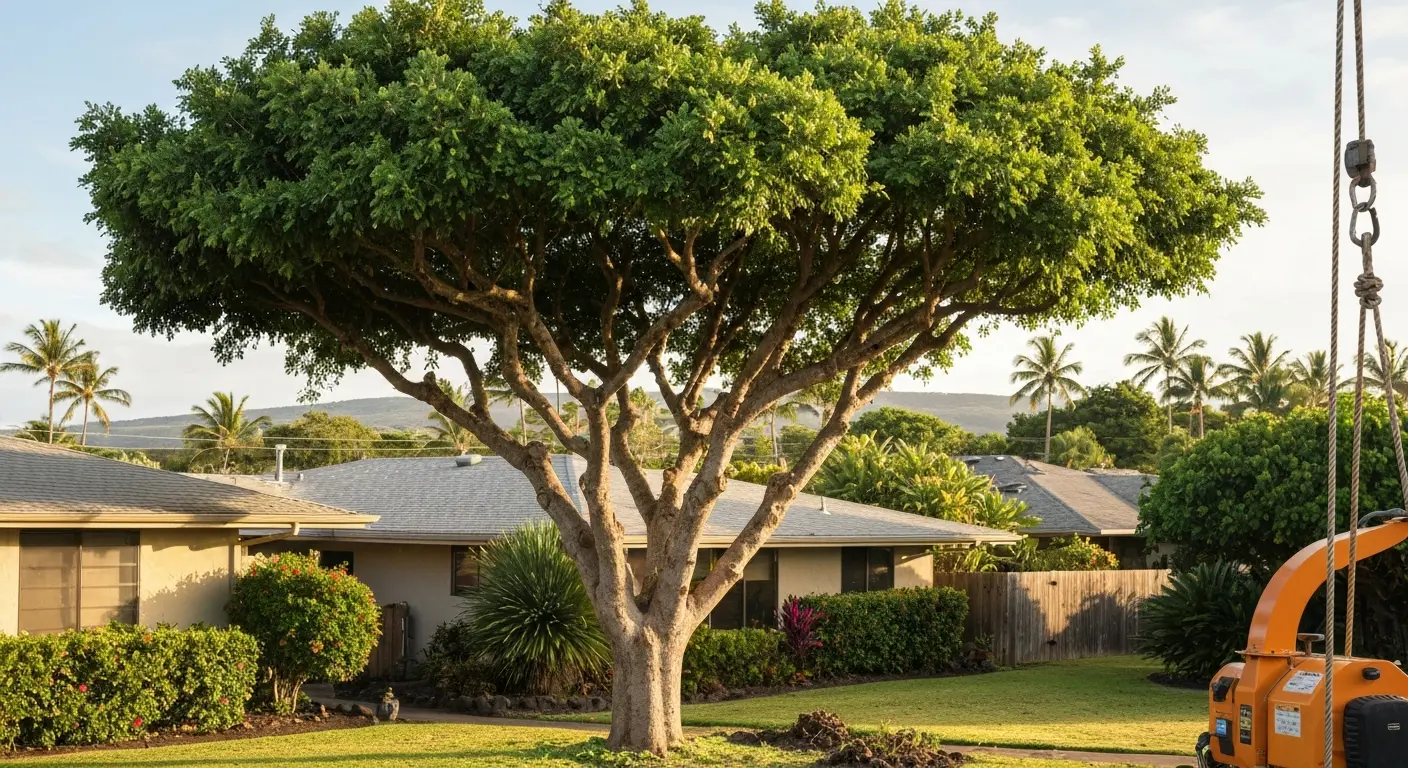 Tree trimming service in Kihei