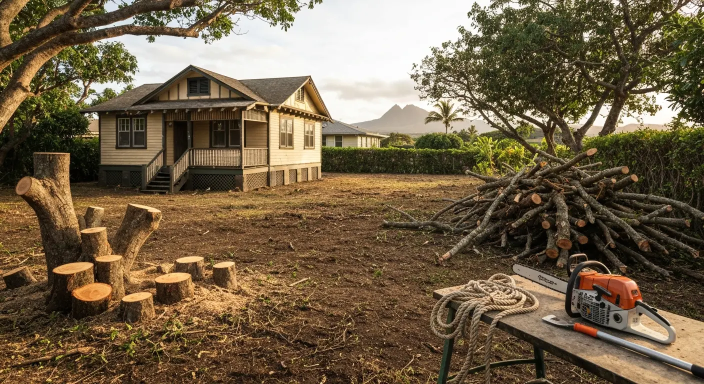 Tree trimming service