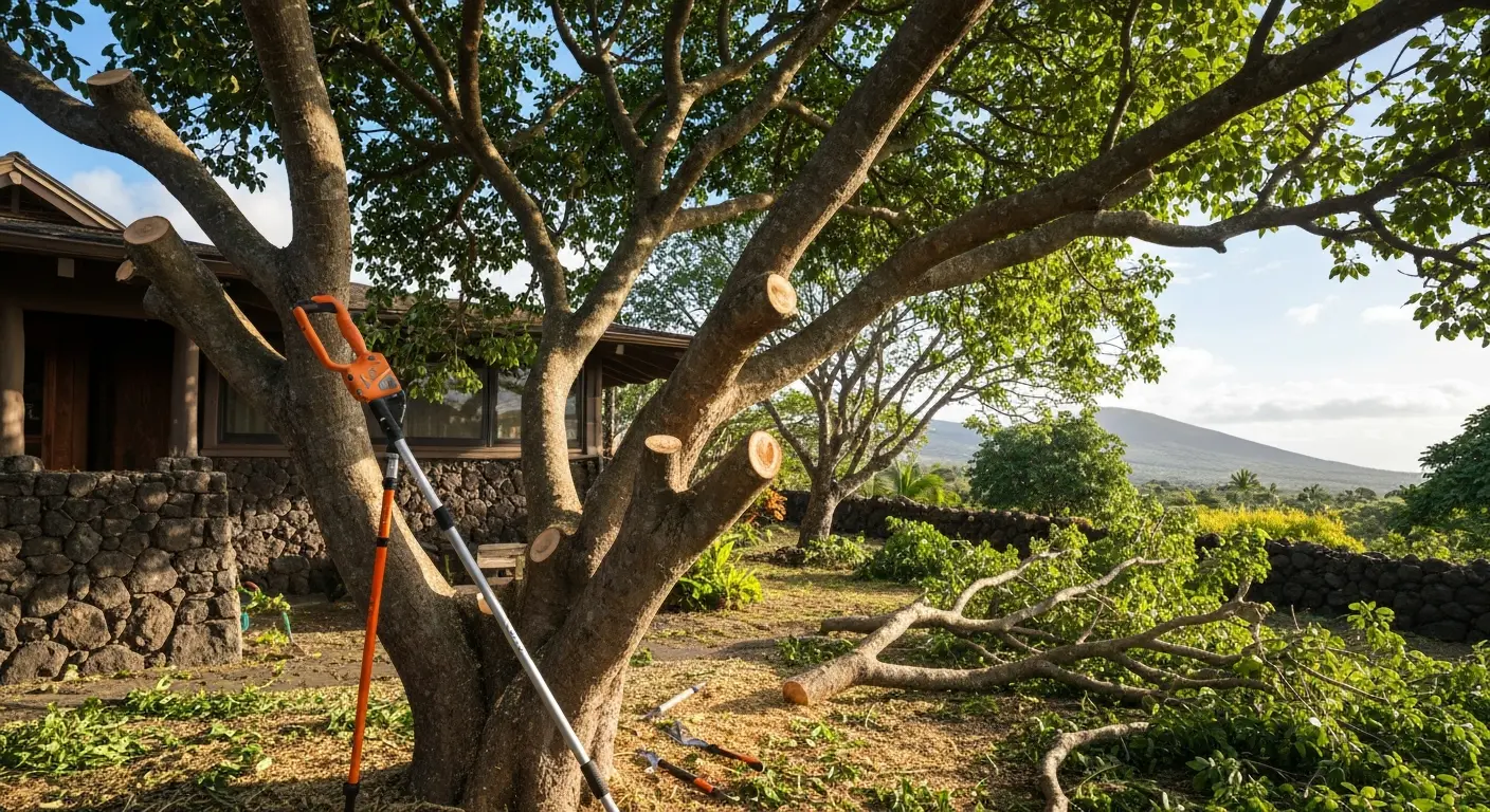 Tree trimming work