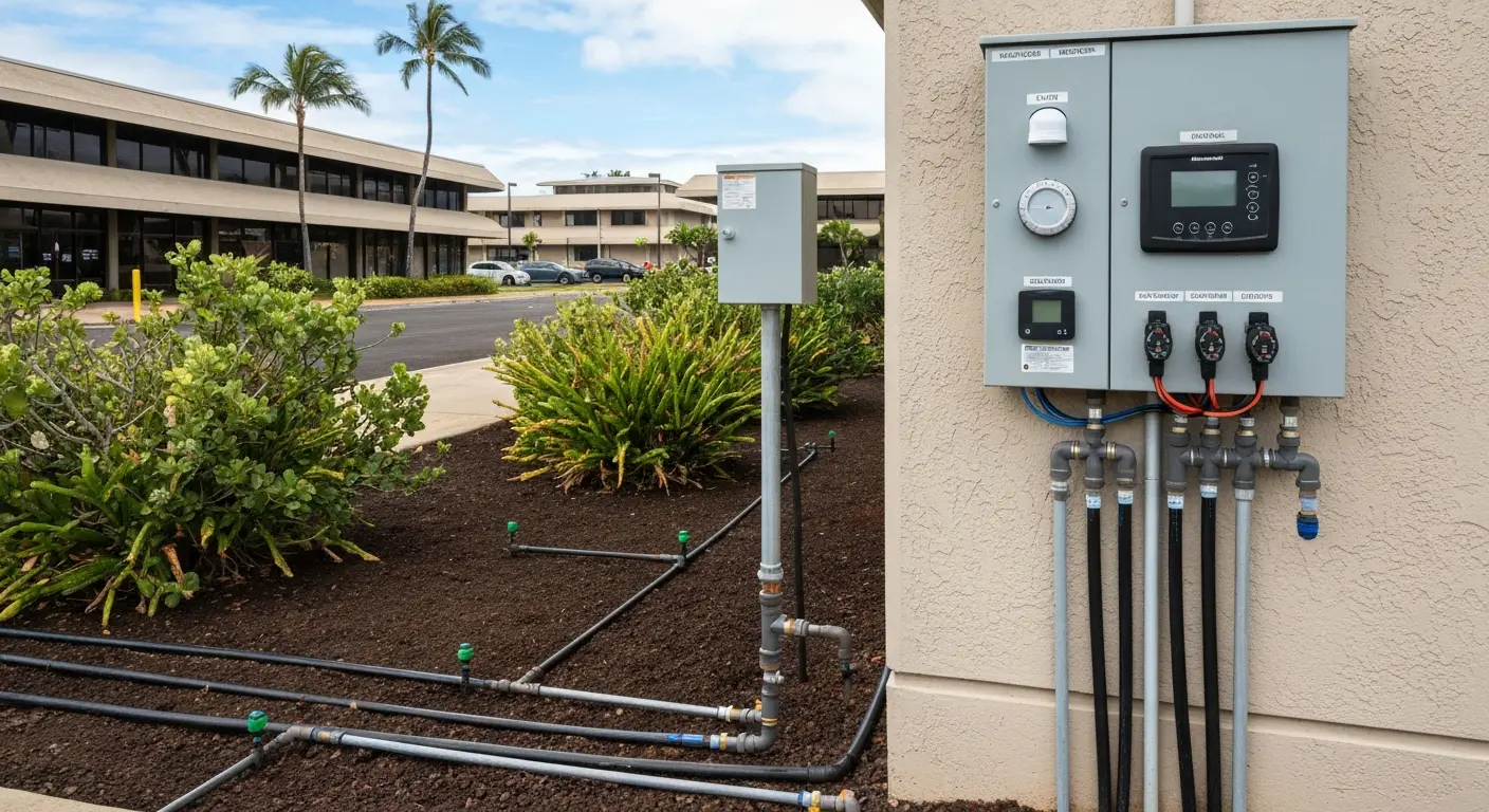 Commercial irrigation system design