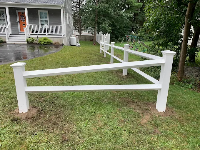 White Vinyl Privacy Fence