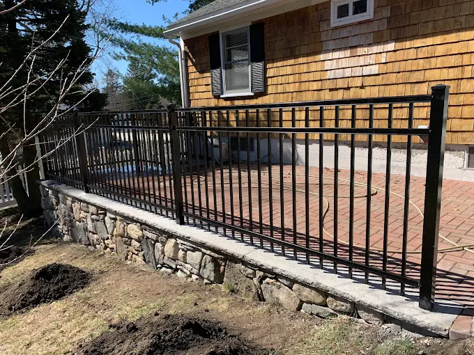 White Vinyl Privacy Fence