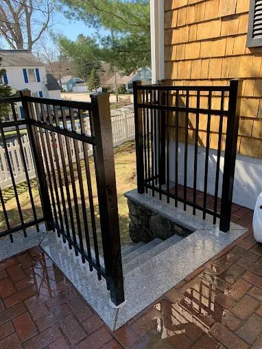 Black Aluminum Gate / Railing