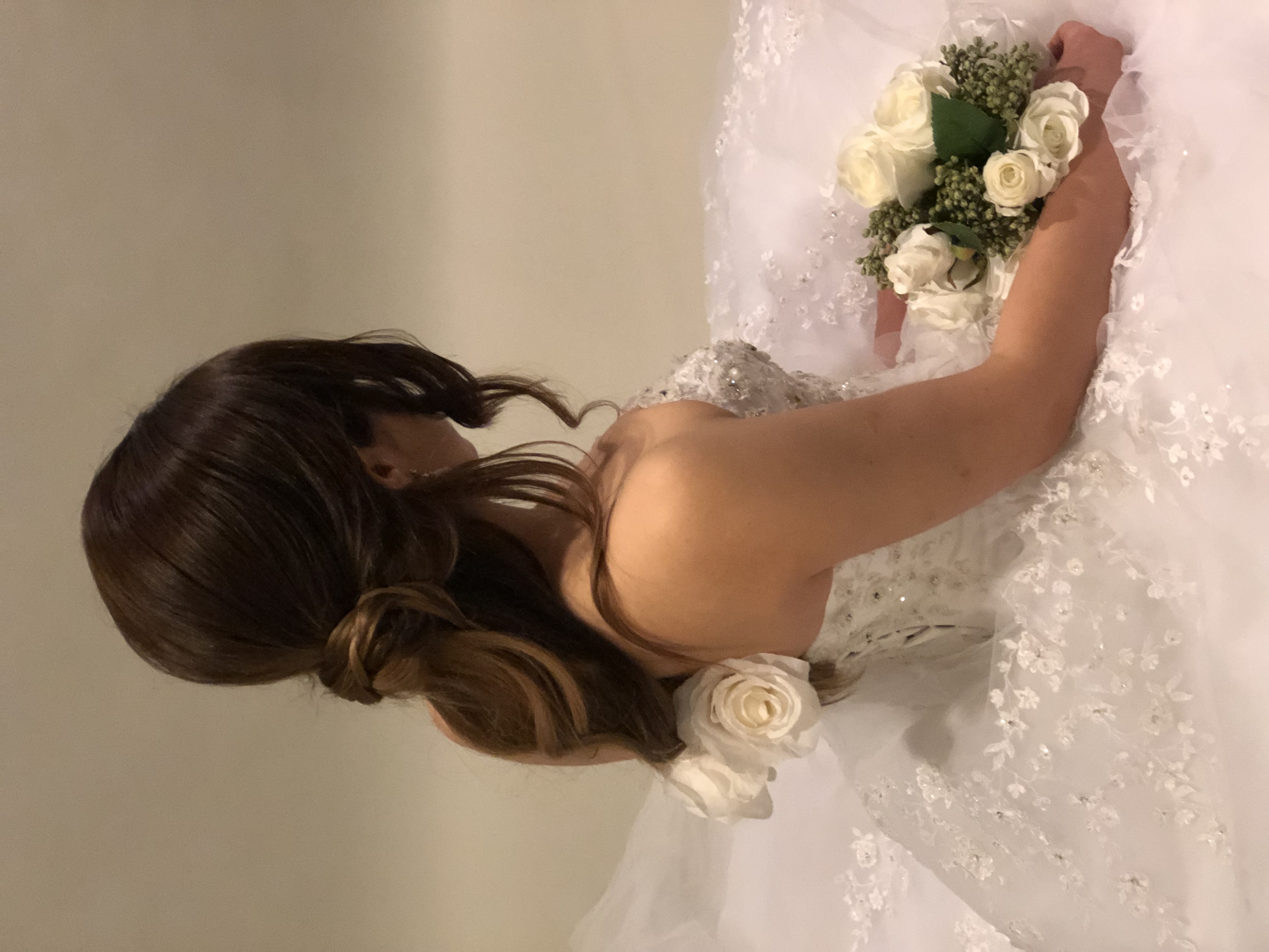 Bridal hair styling at Bodza Beauty Hair Studio