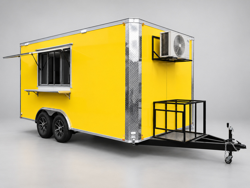 16-foot food trailer