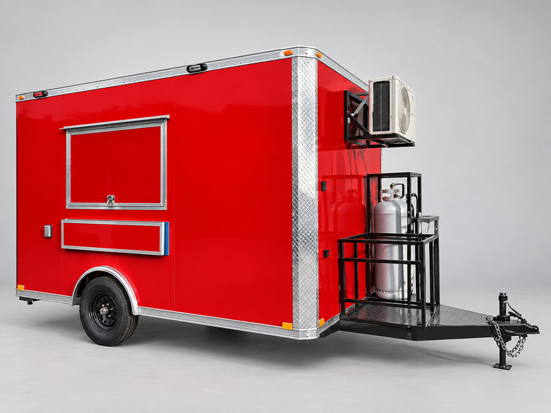 12-foot food trailer