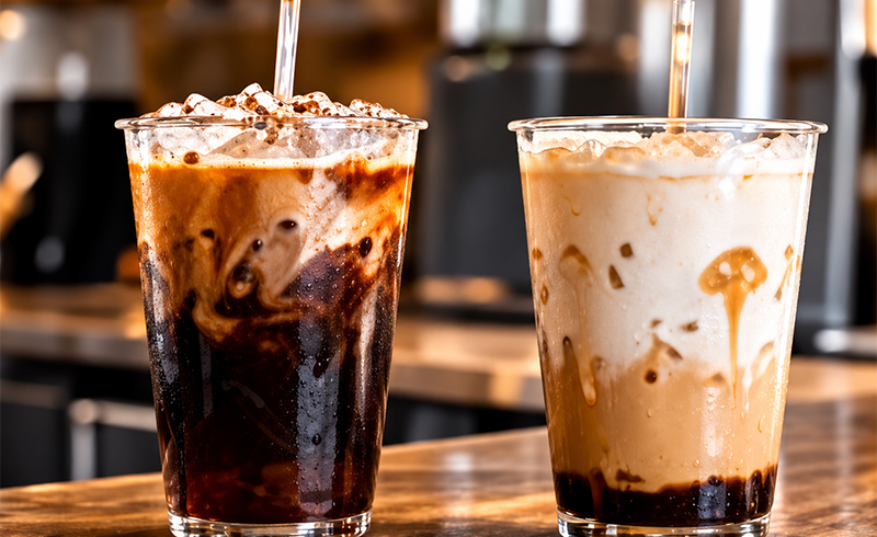 Coffee and dessert drinks