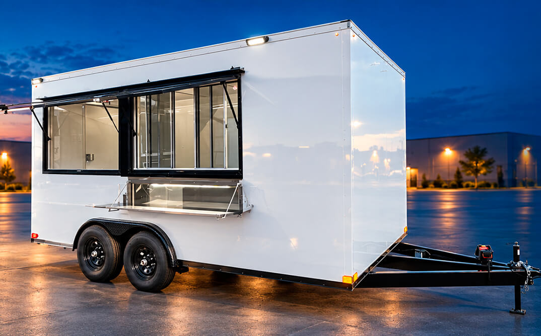 Universal Food Trailer 8.5 × 20 FT