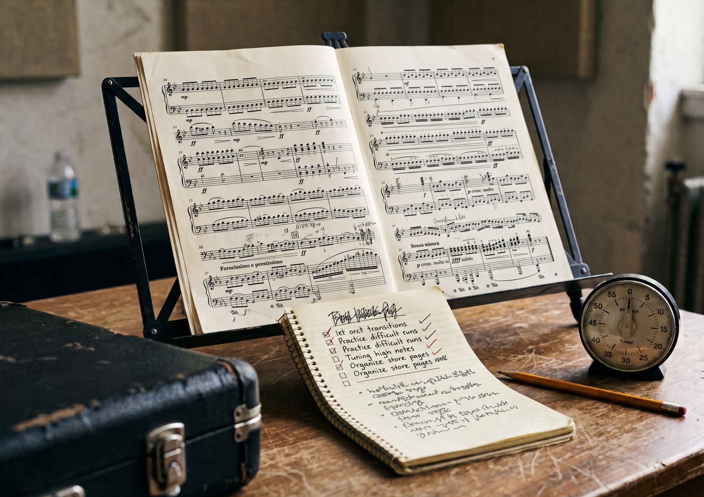 How to Know When to Stop Practicing Before an Audition