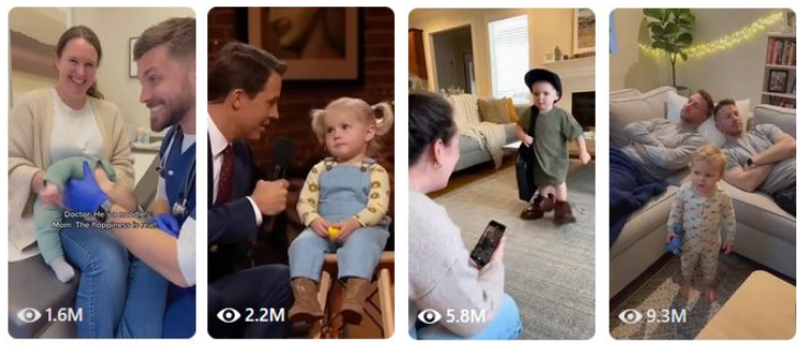 AI videos getting millions of views
