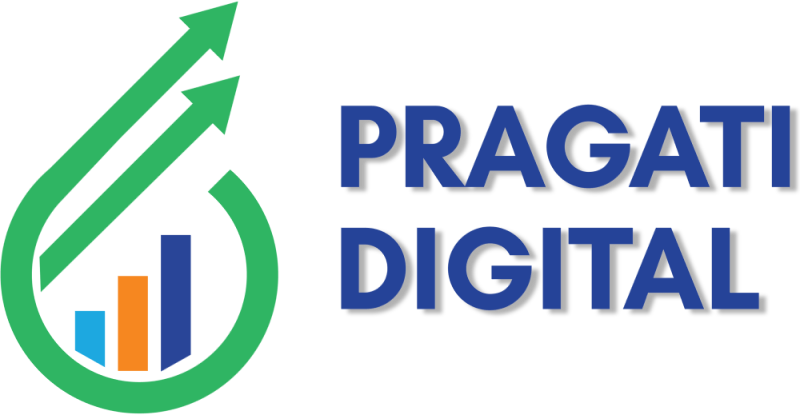 Pragati digital Logo