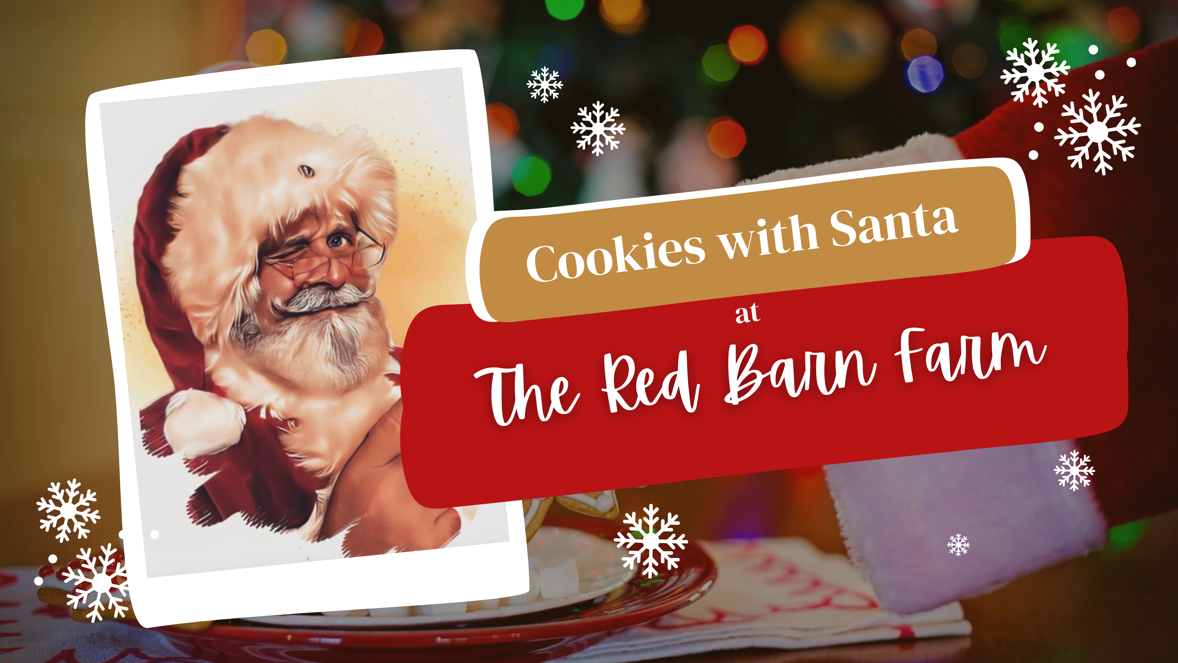 Cookies with Santa at The Red Barn Farm