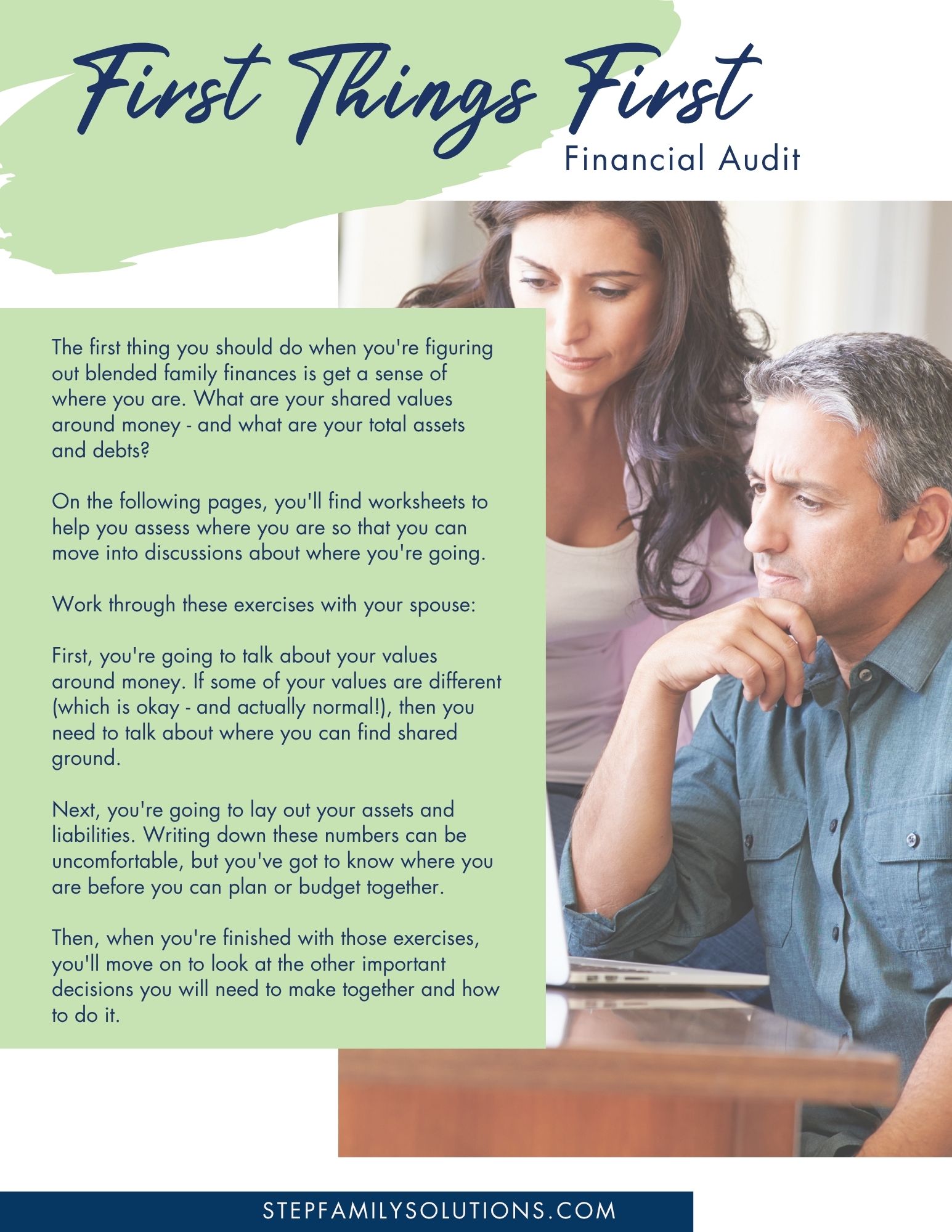 The Stepfamily Financial Survival Toolkit sample page 2