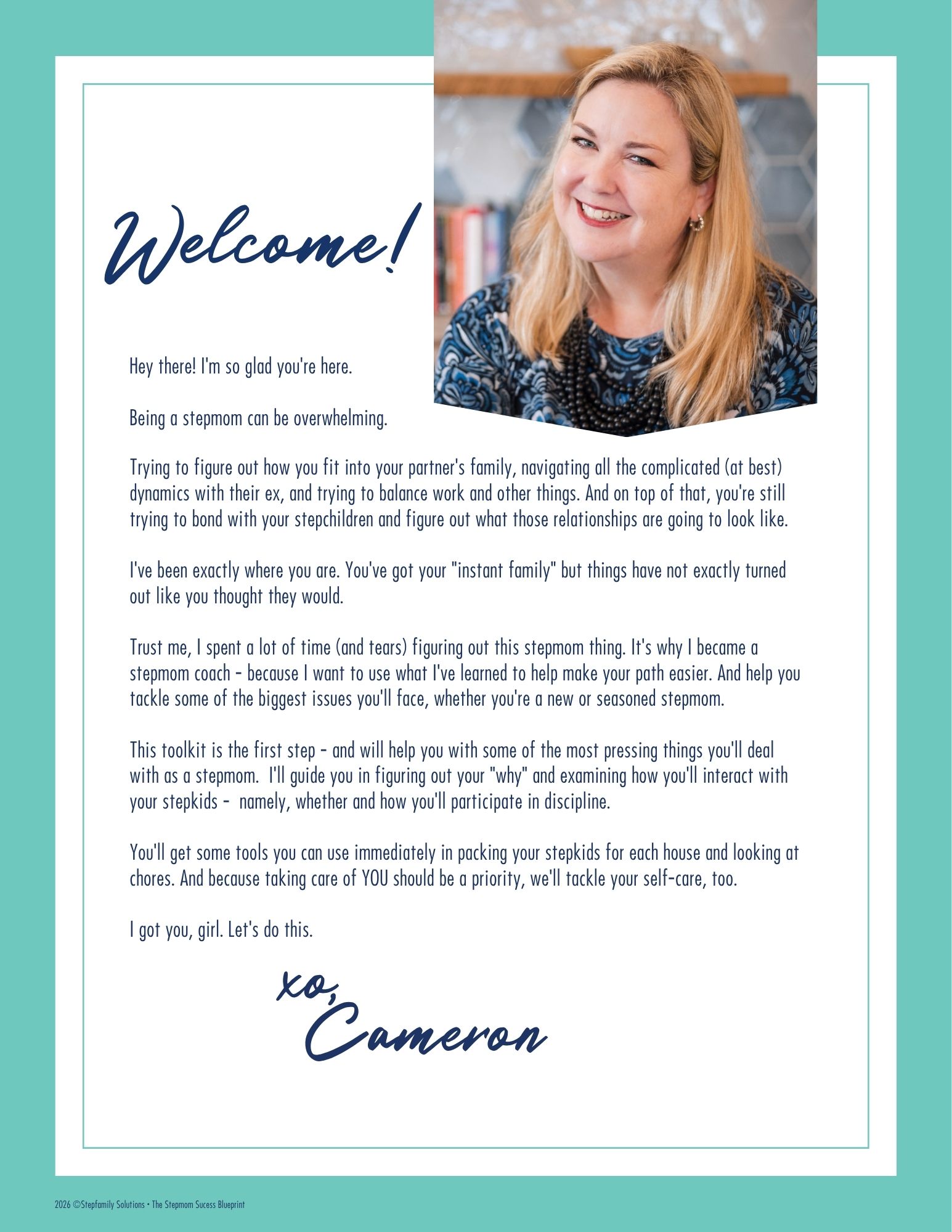 The Stepmom Success Blueprint sample page 1