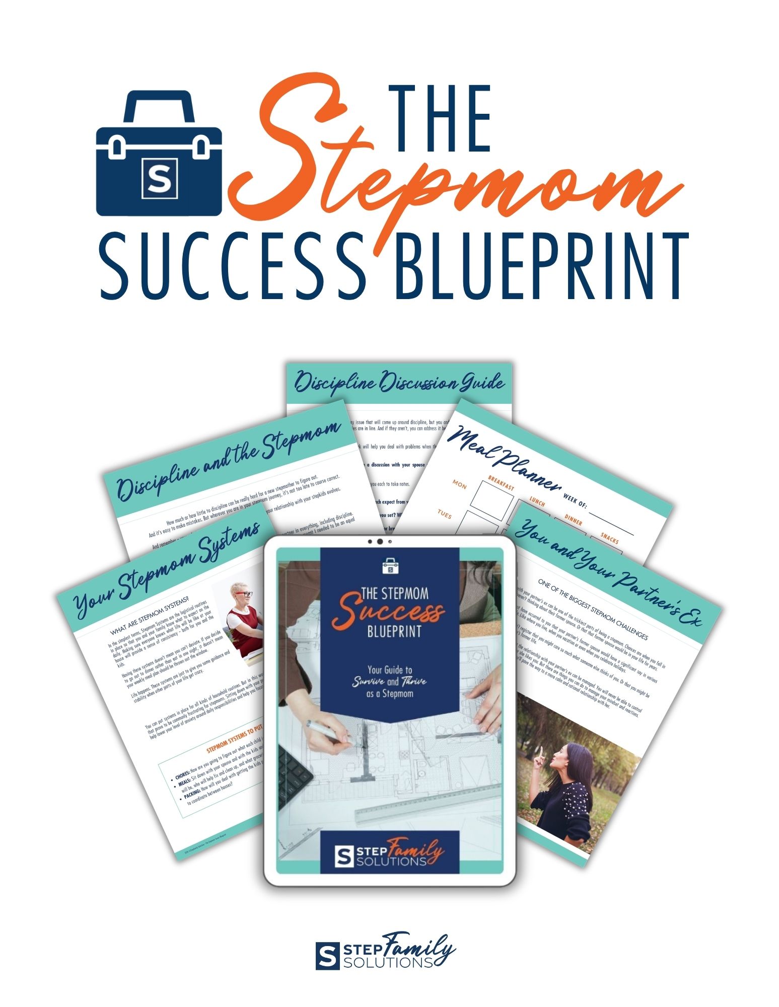 The Stepmom Success Blueprint mockup