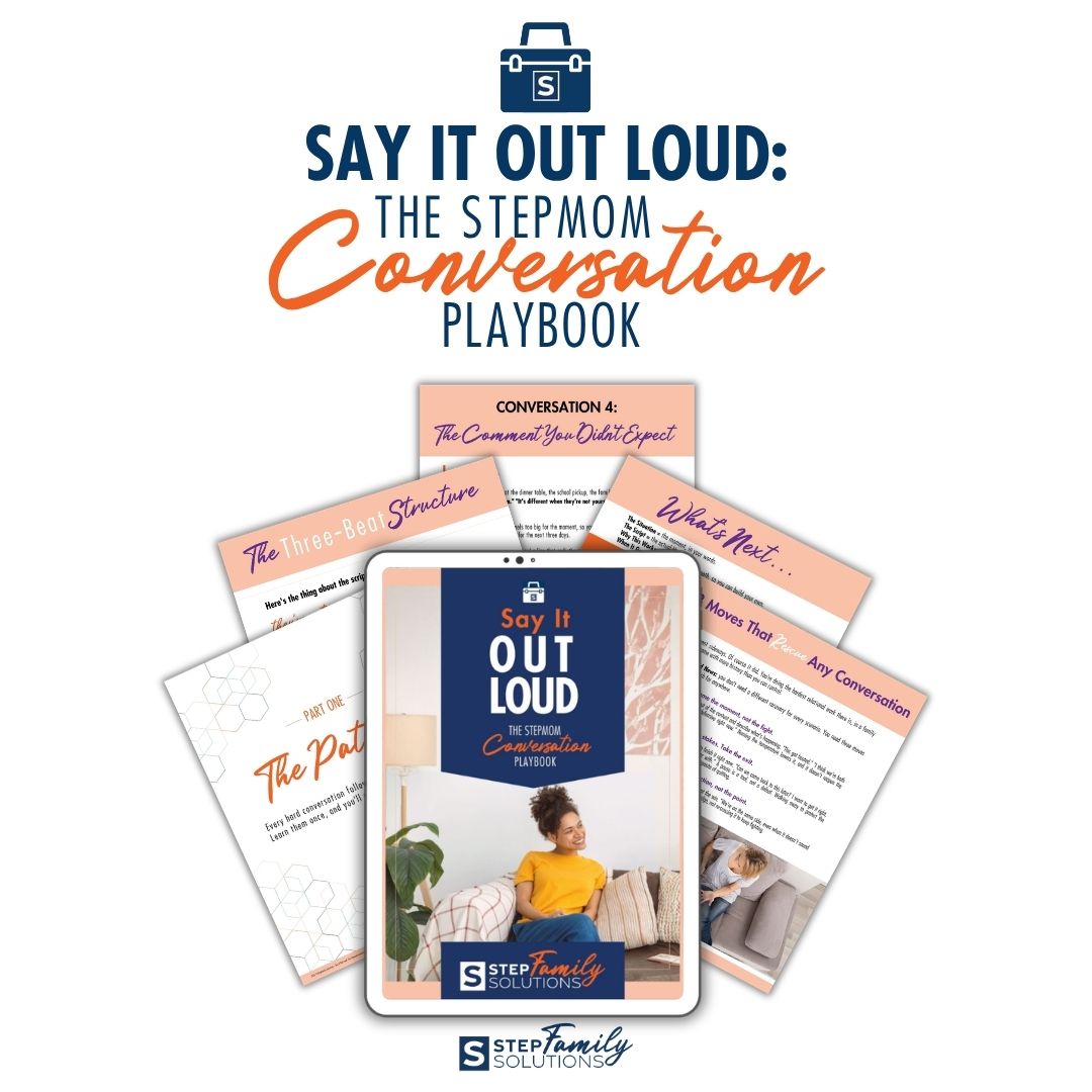 Say It Out Loud: The Stepmom Conversation Playbook mockup
