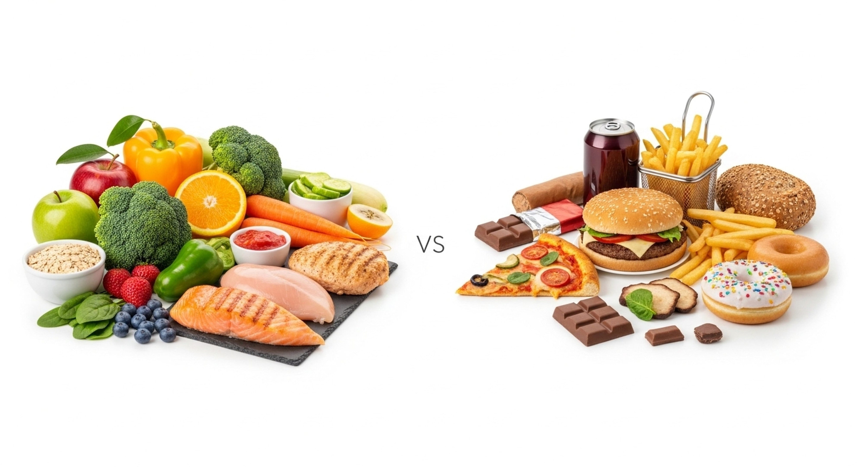 alimento real vs ultraprocesado con colorantes alimento real vs ultraprocesado con colorantes