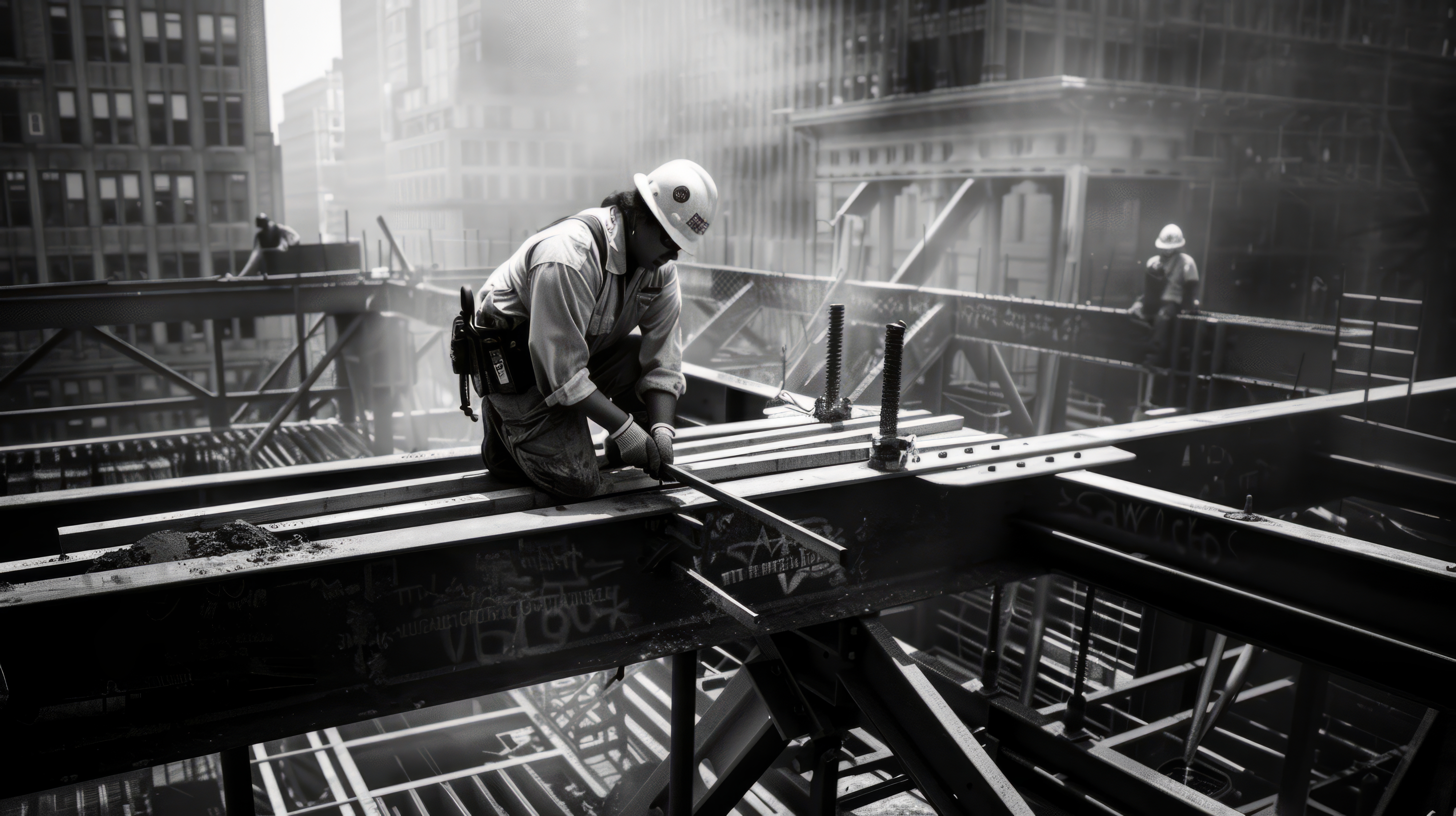 Trabajo en una obra de construcción