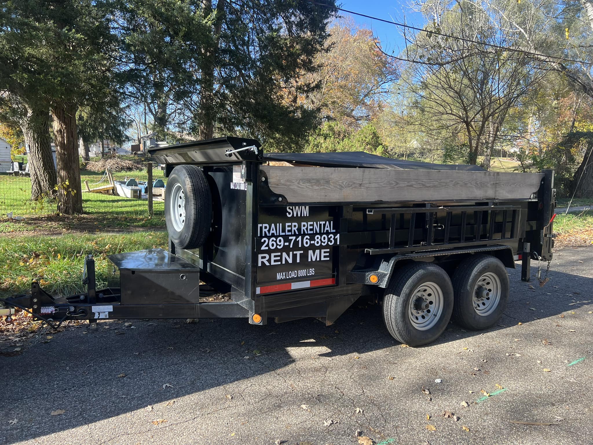 7x12 Dump Trailer
