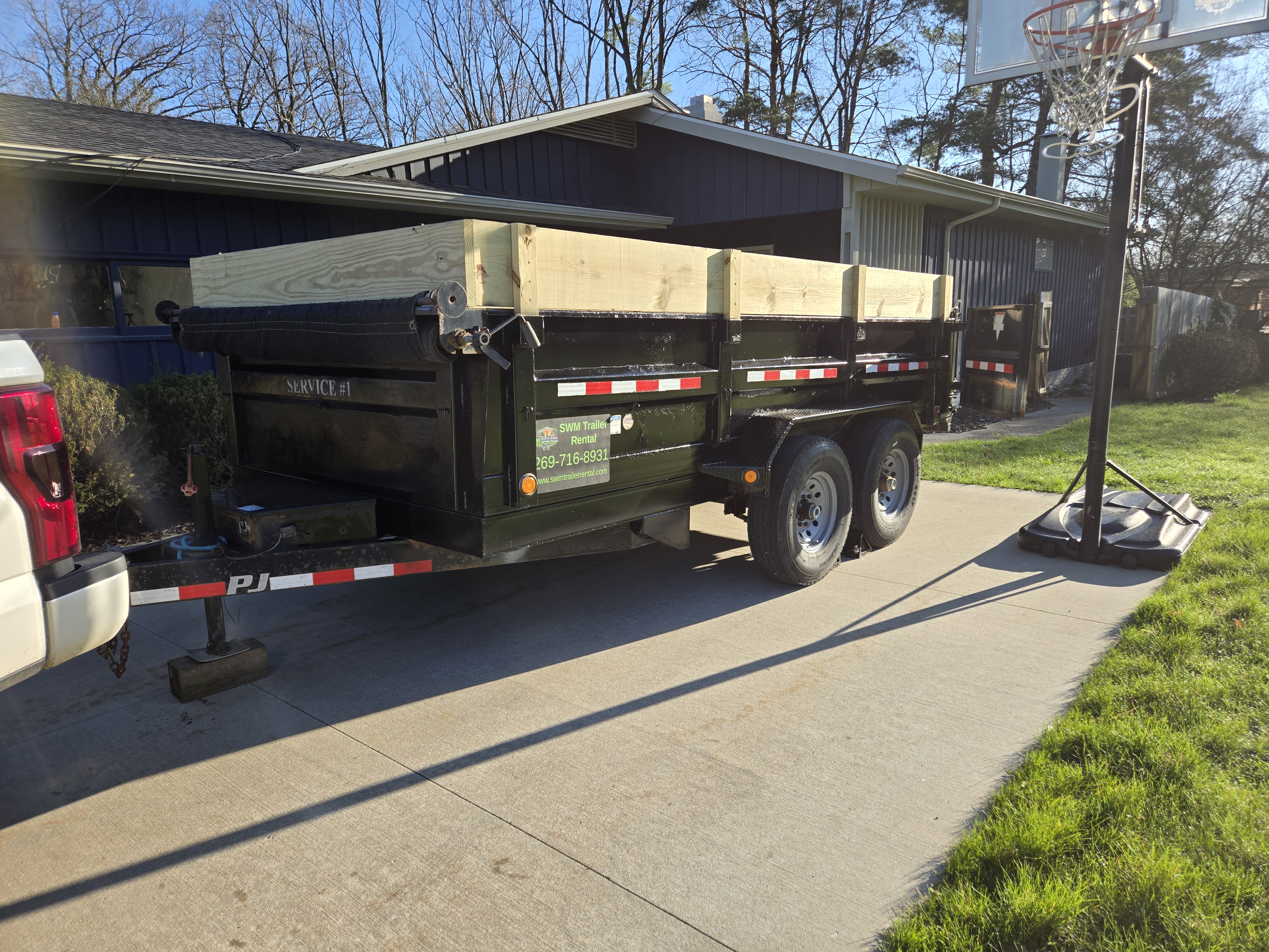 7x14 Dump Trailer
