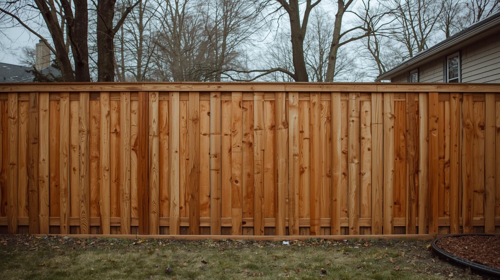 Residential fence installation in Rockford IL illustrating local permit and height regulations.