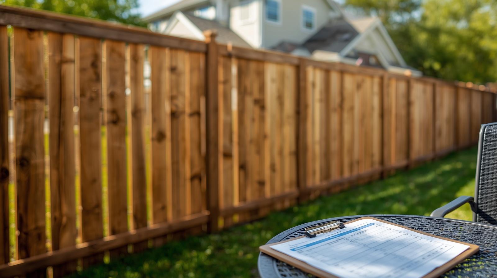 Fence installation project in Loves Park IL backyard. Fence installation project in Loves Park IL backyard.