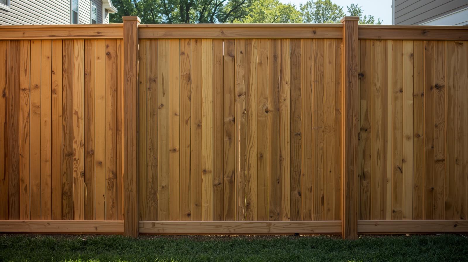 Fence contractor reviewing installation quote with homeowner in Galena IL.