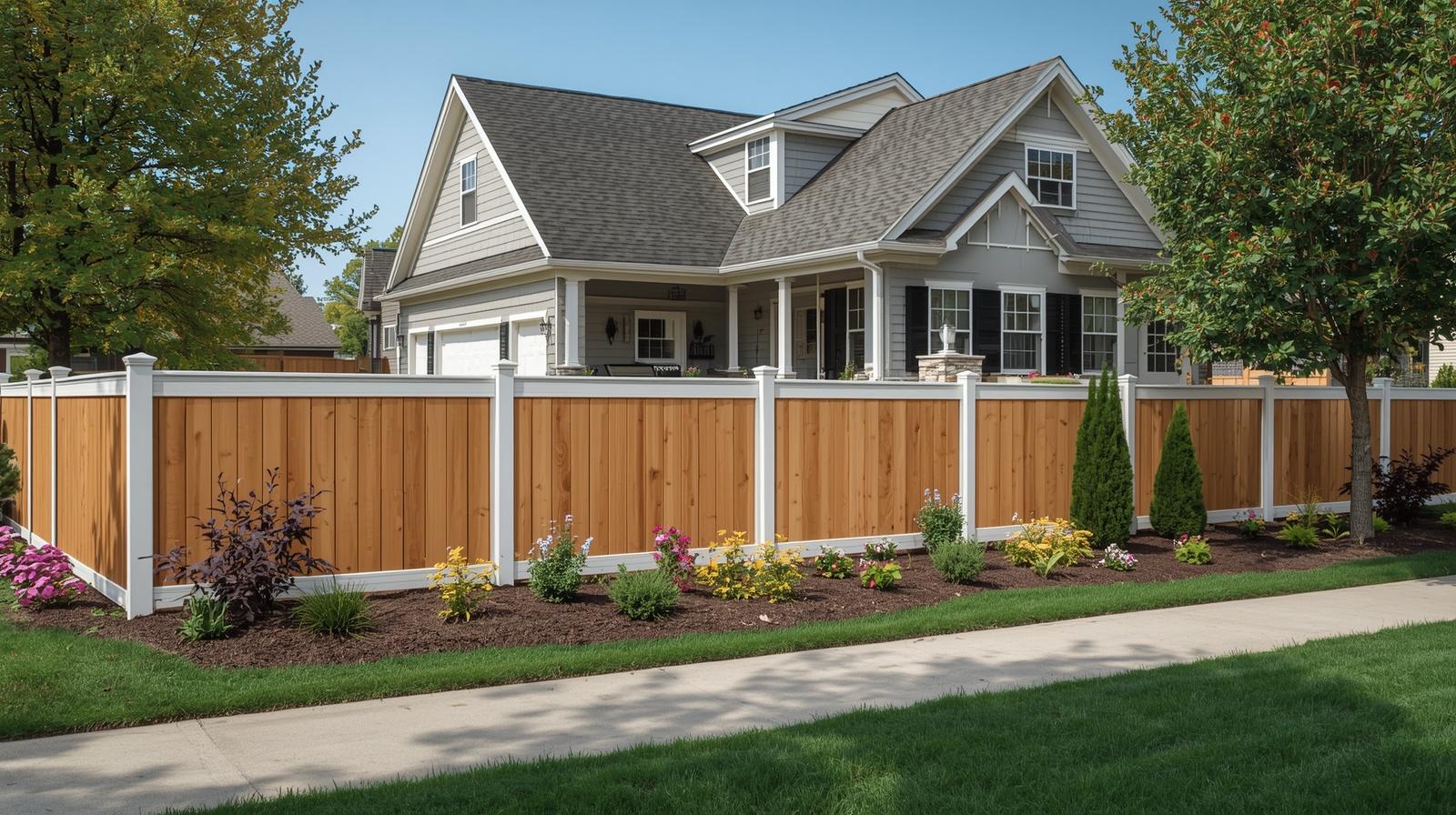 Residential fence styles for privacy and security installed in Byron IL.