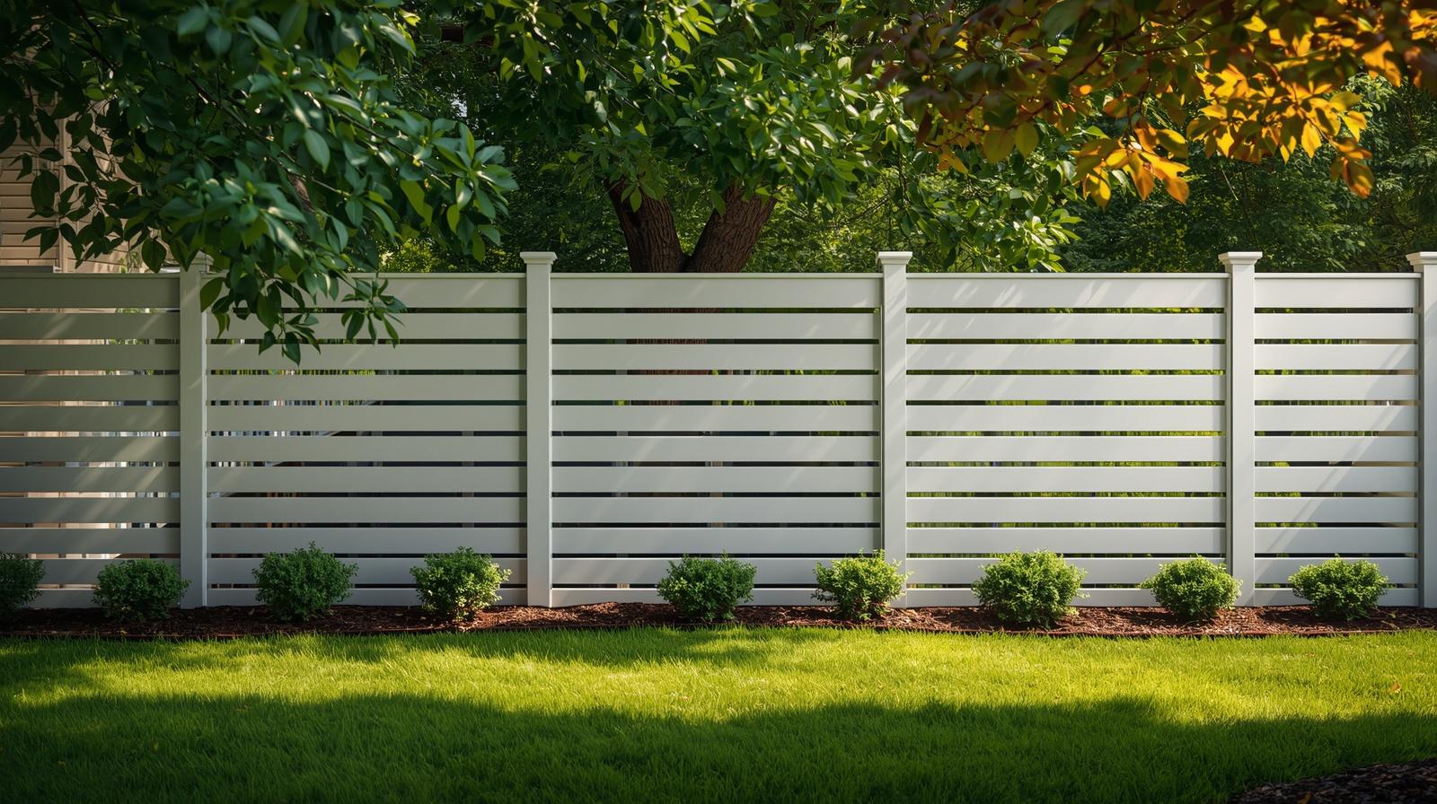 Backyard fence installation designed for privacy and pet safety in Milton WI.